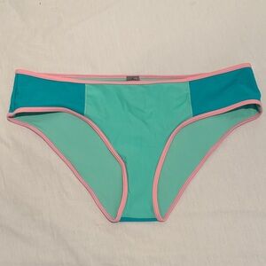 Aerie Mint and Pink Bikini Bottom